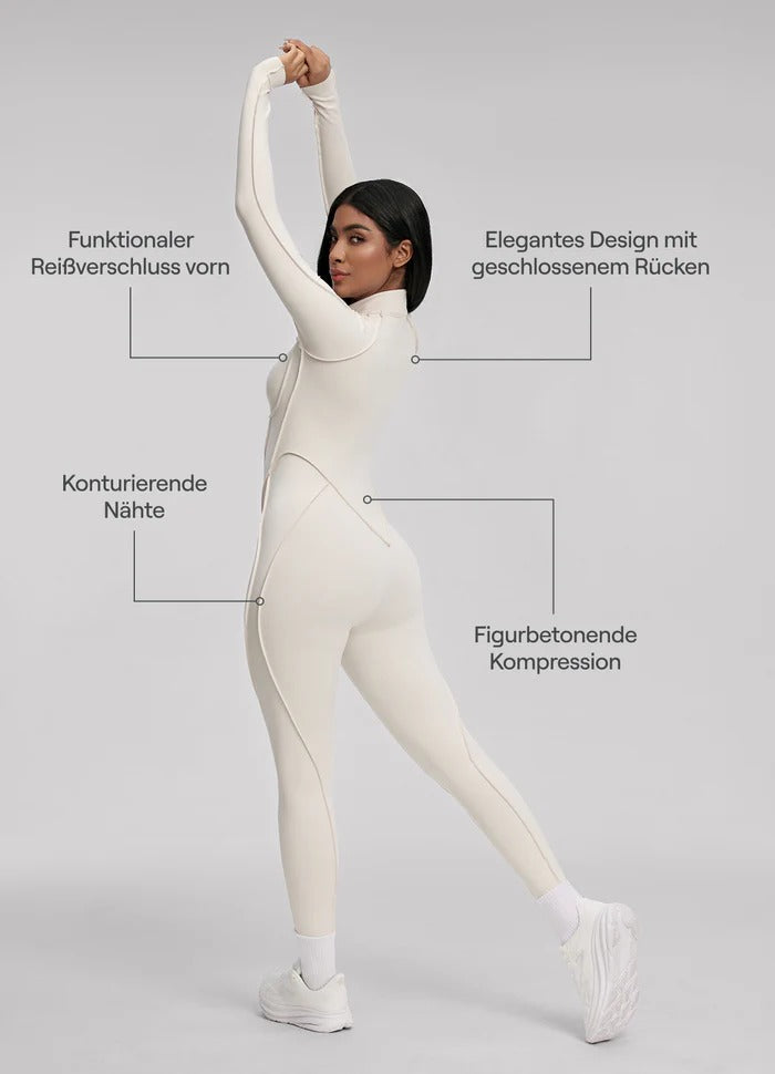 Catsuit mit geschlossenem Rücken