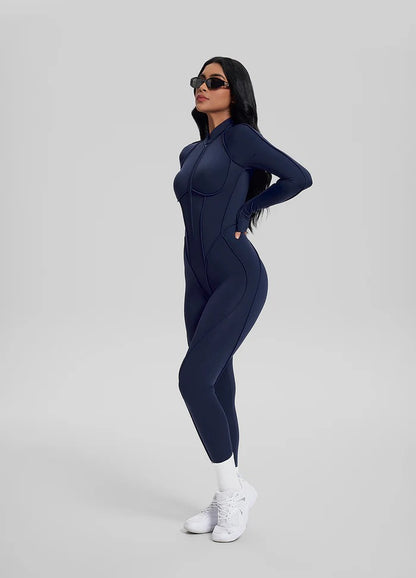 Catsuit mit geschlossenem Rücken