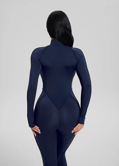 Catsuit mit geschlossenem Rücken